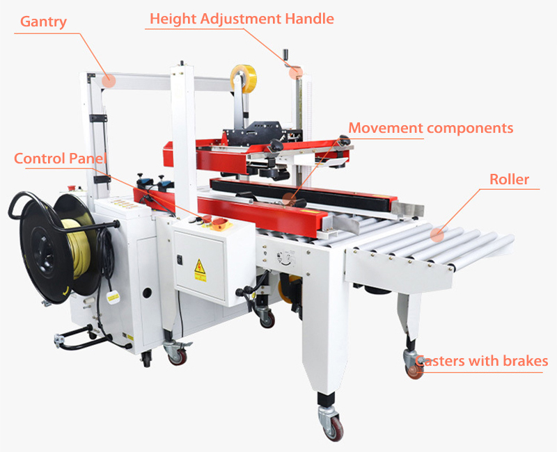  All-in-one Sealer and Packer Automatic Sealing + Packaging