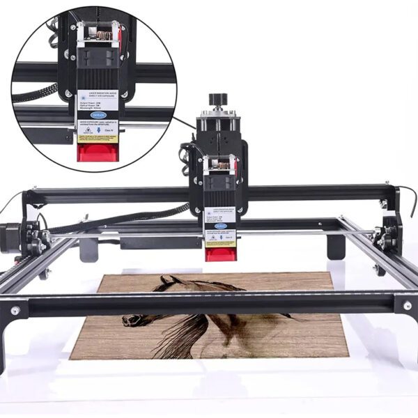  Laser Engraver Machine For Glass, S.S, Plywood