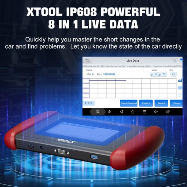  Car Automotive Scanner Tool Full System Scan OBDII Android