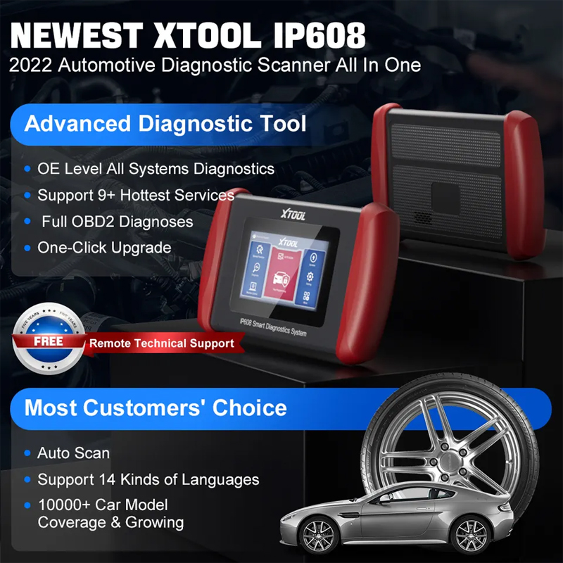  Car Automotive Scanner Tool Full System Scan OBDII Android
