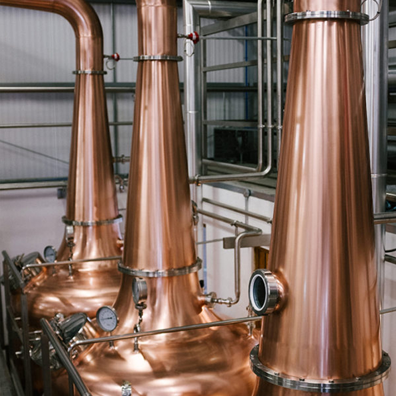  Distillation Equipment 500L Stills Distillery Copper