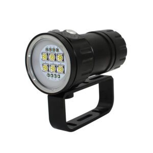  10000lumen 14 LED Dive Photography Flashlight Waterproof