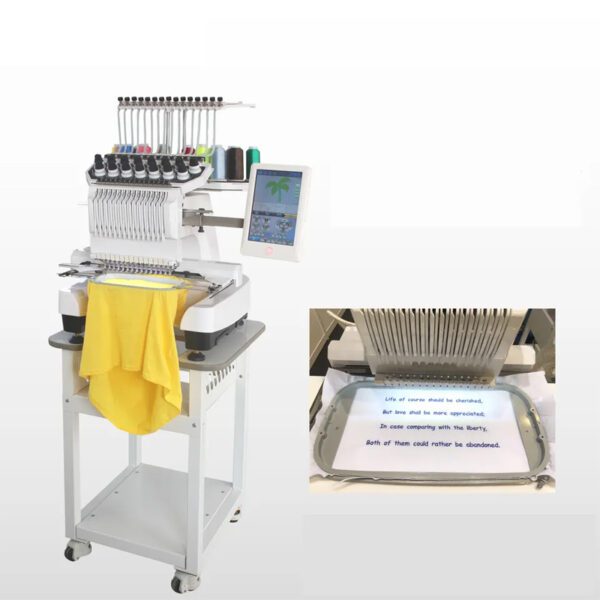  embroidery machine personalized single head home computer