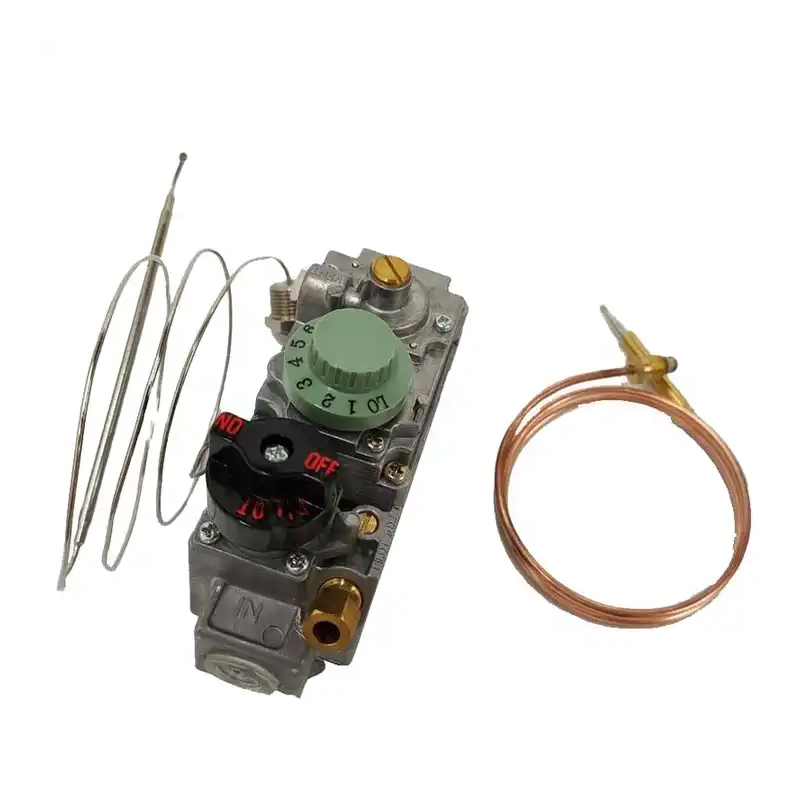 Replacement Gas Thermostat Control Valve Minisit Gas Fryer Gas Thermostatic Valves With Capillary Water Heater Parts