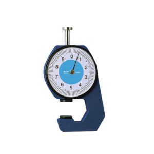0-10mm Thickness Gauge Paper Leather Rubber Fabric Industrial Micrometer Measuring Tool Dial