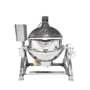 500Liter Industrial Electric Heating Double Jacket Cooking Pot With Mixer Jacketed Cooker for Syrup,Candy Sugar