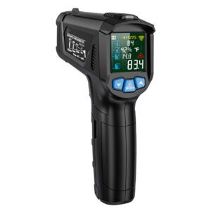 IR-Laserthermometer, digital, berührungslos, tragbar, Temperaturpistole, digitales Grillthermometer, Pyrometer für die Industrie