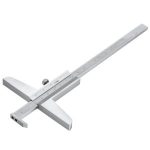 0-150mm Depth Caliper with Hook High-Strength Carbon Steel Depth Caliper