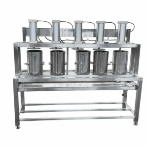 Presse per formaggio Macchina pneumatica per la formatura del formaggio Attrezzatura per la produzione di formaggio