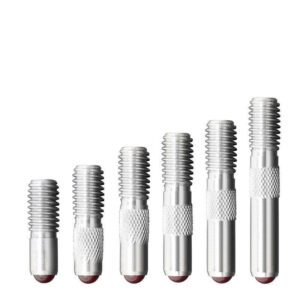 Stilo per calibro di foro filettato M6*0.75 Sonda a sfera in tungsteno con sfera in rubino Punto di misurazione Sensore di contatto
