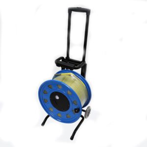 Misuratori di livello portatili in acciaio inossidabile con portata da 30 a 600 m, sonda per misuratori di livello dell'acqua per strumenti di misurazione del livello del fiume