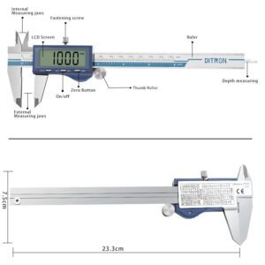 150mm Electronic Metal Digital Calipers 200mm 300mm Metal Vernier Caliper 6 Inch Digital Vernier Caliper Stainless Steel