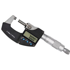 Large LCD Screen Digital Micrometers 0-25mm 0.001mm Electronic Thickness Gauge Measuring Tools