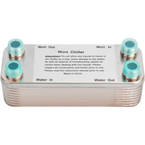 Scambiatore di calore a 20 piastre per l'industria lattiero-casearia in acciaio inossidabile per uso alimentare