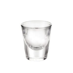 Schnapsglas, hochwertiger 1-oz-Plastikbecher – dicker runder Boden, sturzsicheres Design