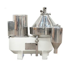 Sistema CIP con centrifuga a dischi automatica ad alta produttività, design igienico per macchine per la lavorazione dei latticini e il riciclaggio del siero di latte dello yogurt