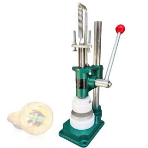 Macchina manuale per la produzione di crostate all'uovo e pressa commerciale per la produzione di crostate all'uovo e gusci di tortine al formaggio per pasticceria commerciale