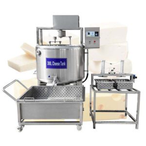 Macchina pneumatica per la pressatura del formaggio e linea di produzione di mozzarella e macchina automatica per la produzione di formaggio feta per la produzione industriale di mozzarella e formaggio feta