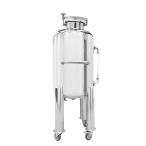 100 l/150 l Edelstahl-Lagertank – Materiallagerung für Chemikalien, Kosmetikcreme, Flüssigkeiten, Speiseöl, Milch, Wein und Wasser