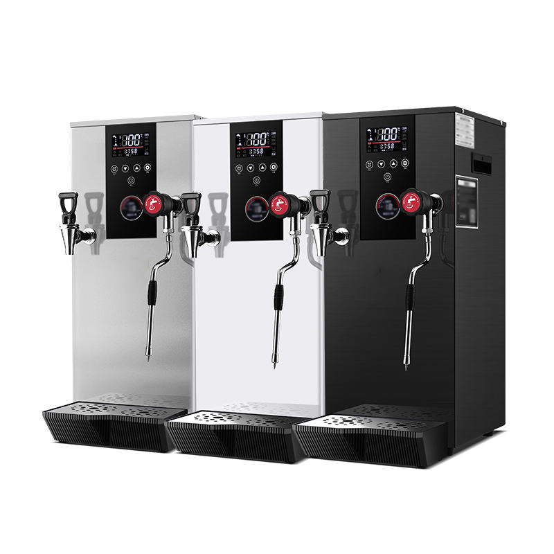 Intelligentes Bedienfeld für die Dampferzeugung und präzise Temperaturregelung eines kommerziellen Dampfkessels zum Aufschäumen und Erhitzen von Wasser in Milchtee-/Coffeeshops