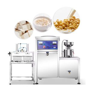 Macchina per tofu e latte di soia con pannello di controllo touch e funzione di temporizzazione e pressa per tofu in acciaio inossidabile per la produzione di prodotti di soia domestici/commerciali