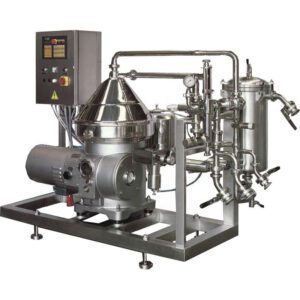 Unità centrifuga a disco per stabilimenti di lavorazione del latte
