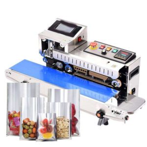 Bag Sealing Machines Inkjet Continuous Sealer w/ Printer