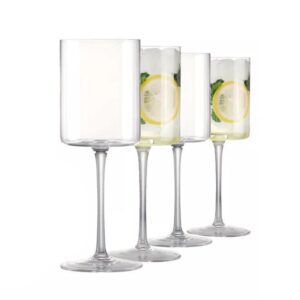 500ml Handmade Crystal Square Champagne Glass Cup With Elegant Style