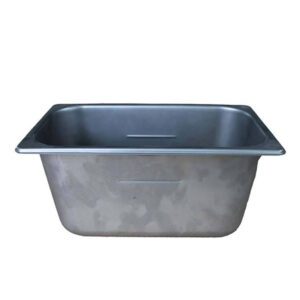 Lavello commerciale in acciaio inossidabile progettato su misura