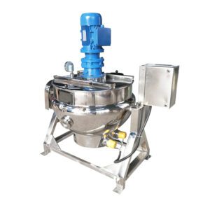 200L Commercial Electric Cooking Mixer Equipment,Electric Heating Jacketed Kettle