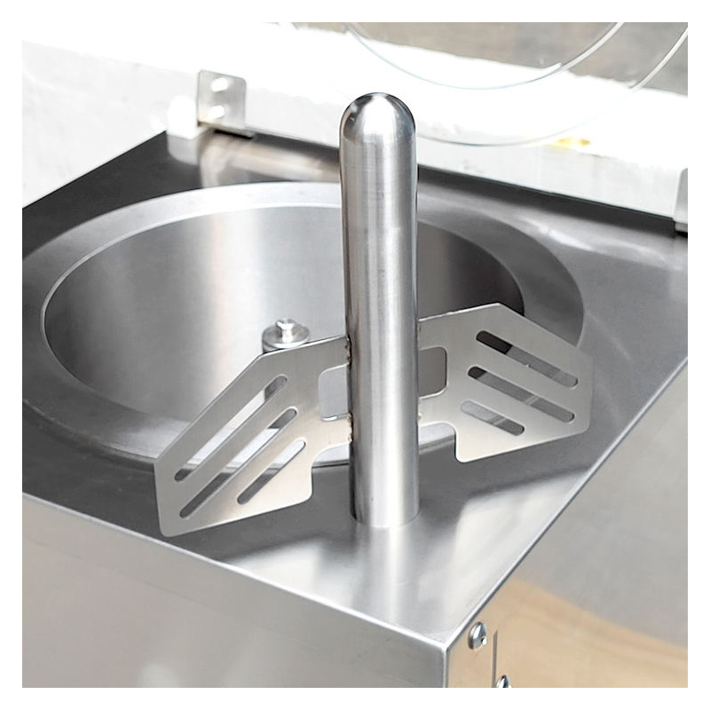 Mini Pastorizzatore per panna, miscelatore rotante, potenza 1.0 kW.