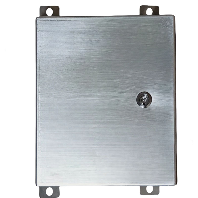 Wasserdichter Verteilerkasten für den Außenbereich, Edelstahl 304, korrosionsbeständig