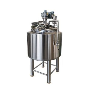 1000L Stainless Steel Fertilizer Mixing Tank High-Capacity Liquid Agitator for Agricultural Fertigation