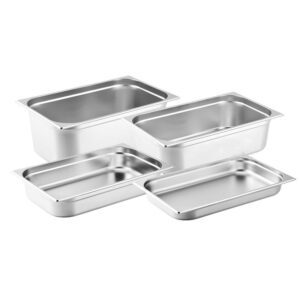 201/304 Grade Stainless Steel GN Pan Heavy Duty Food Pan Wholesale Full Size