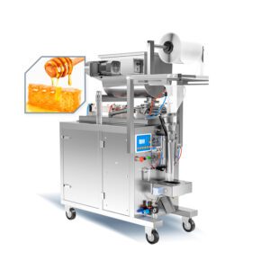 Sistema di riempimento e sigillatura completamente automatico per macchina confezionatrice di miele