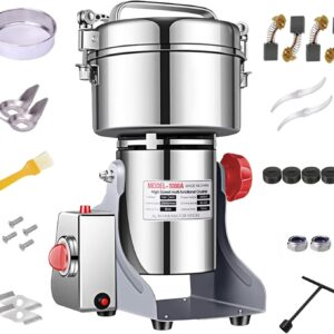 1000g Mill Machine, High-Speed Grinding of Spices, Herbs, and Grains