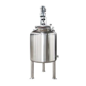 2000L Stainless Steel Mixing Tank with Agitator & Heating/Cooling Jacket
