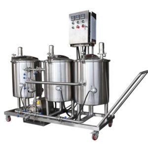 Sistema CIP portatile mobile per la pulizia in loco degli impianti di produzione di bevande