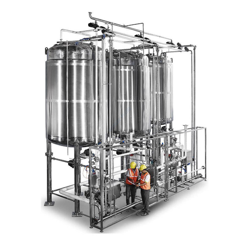 ein großtechnisches industrielles CIP-Reinigungssystem