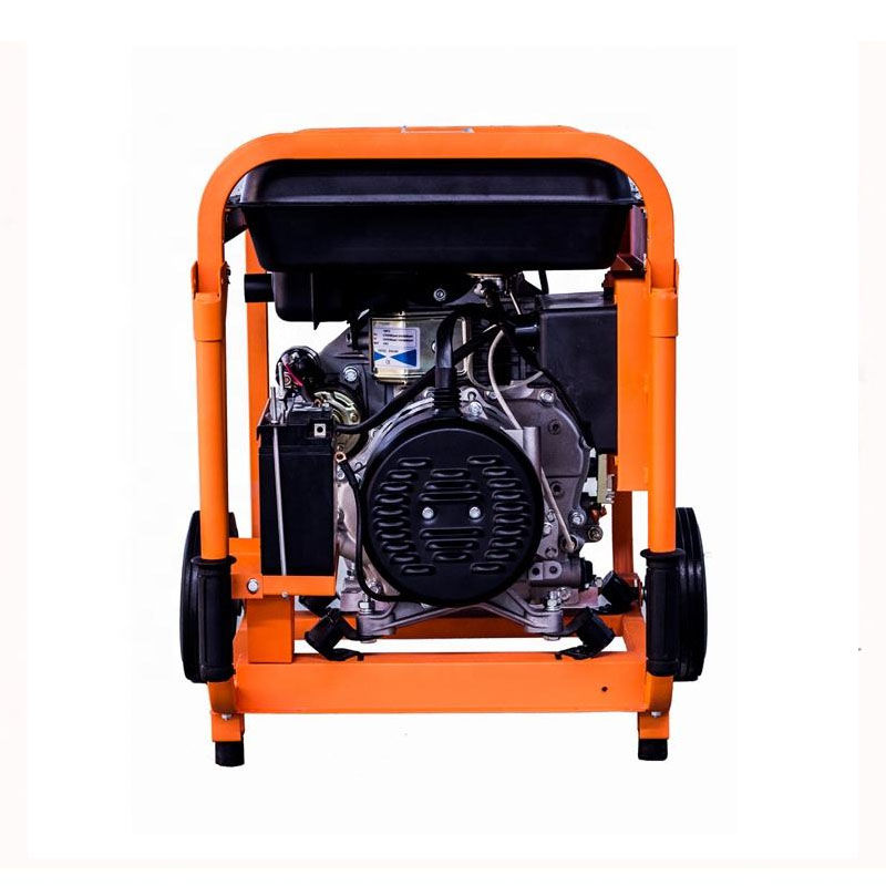 Tragbarer Benzingenerator mit geringem Geräuschpegel für die Stromversorgung von Privathaushalten.