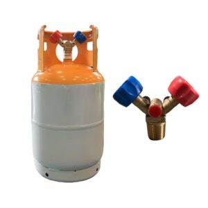 12.3-Liter-Kältemittel-Rückgewinnungsbehälter – Hochdicht, korrosionsbeständig