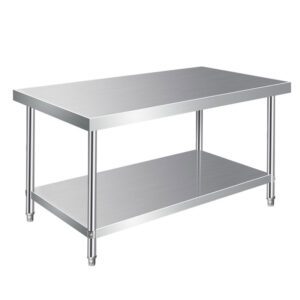 Banchi da lavoro industriali resistenti per la produzione di alimenti e bevande