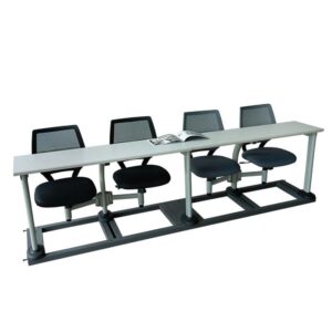 High-Quality Modern University Classroom Auditorium School Fixed Table and Chair Set