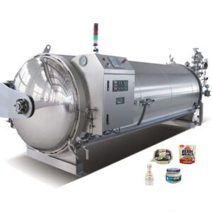 Automatischer Wassersprüh-Dampfretortenautoklav für Obst und Gemüse