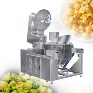 Automatische elektrische Popcornmaschine aus Edelstahl 304 für den gewerblichen Gebrauch