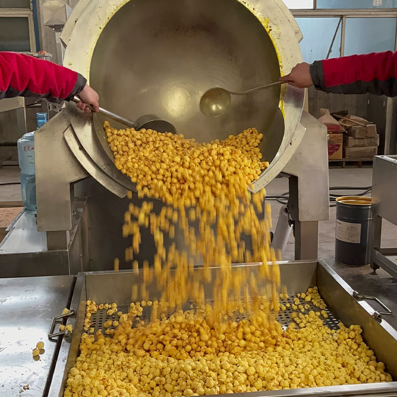 Hocheffiziente Popcornmaschine für die gewerbliche Snackproduktion