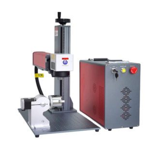 Laser Equipment 30W Raycus Fiber Laser Marker: Mini Metal Engraving & Rotary Marking