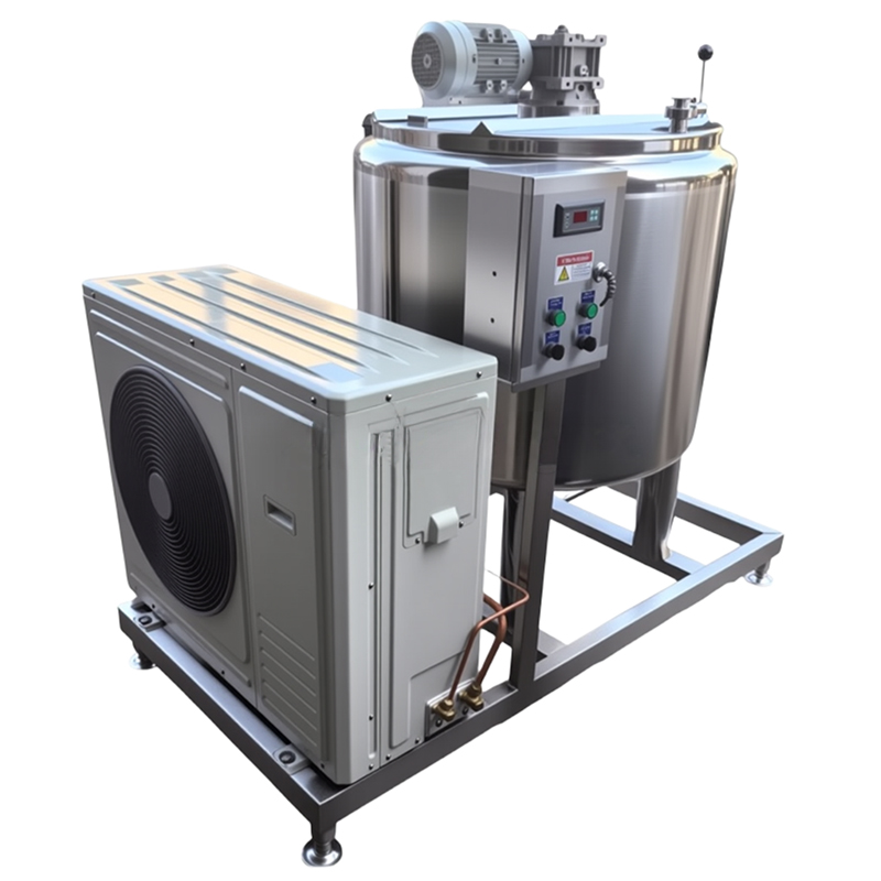 Kühl- und Lagertank für Milch vom Bauernhof, 500 l