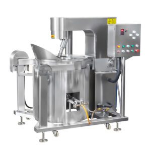 Macchina per popcorn commerciale da 100 litri per popcorn al caramello e al burro