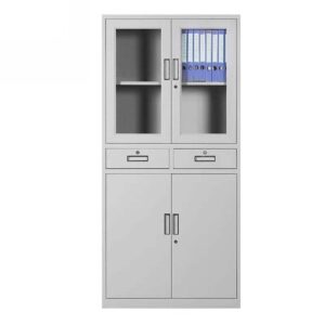 Modern Design Double Door Filing Cabinet High Quality Steel School Cabinet